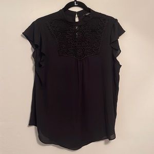 Express Black Blouse size L